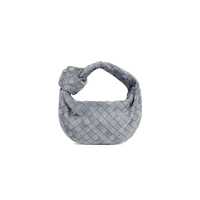 Сумка Bottega Veneta Mini Jodie Suede Grey