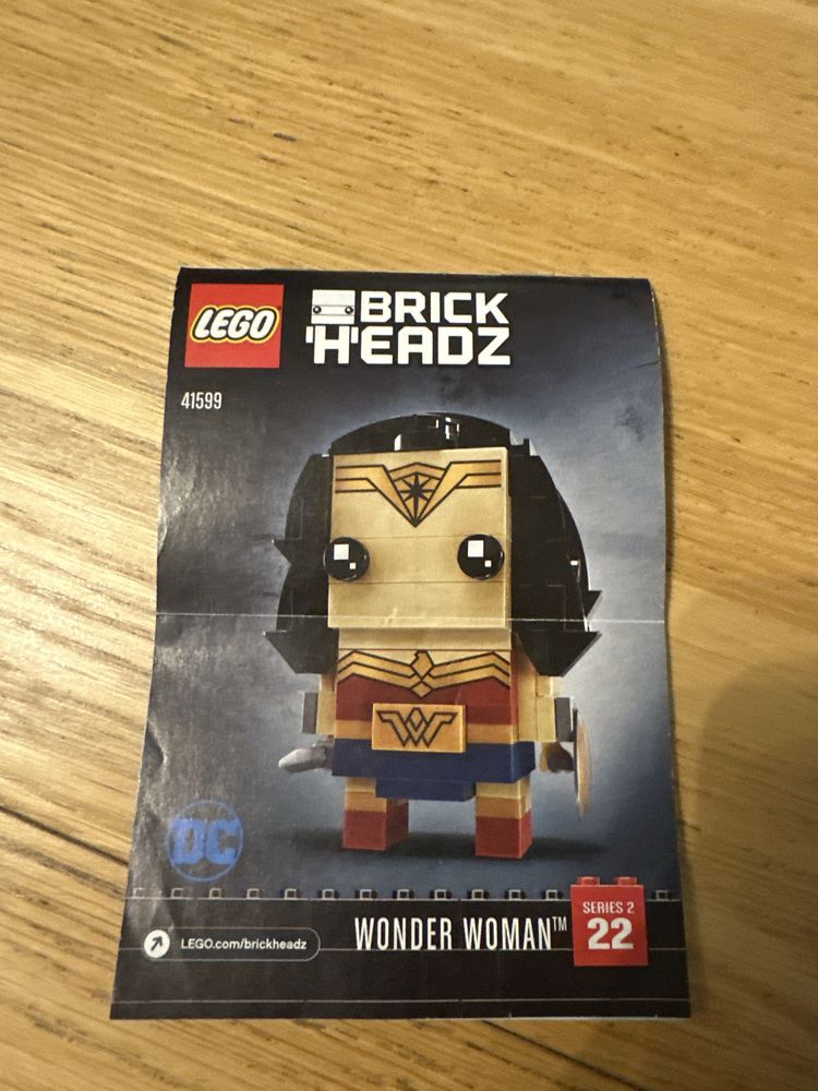 Instrukcja Lego Brick Heads Wonder Woman