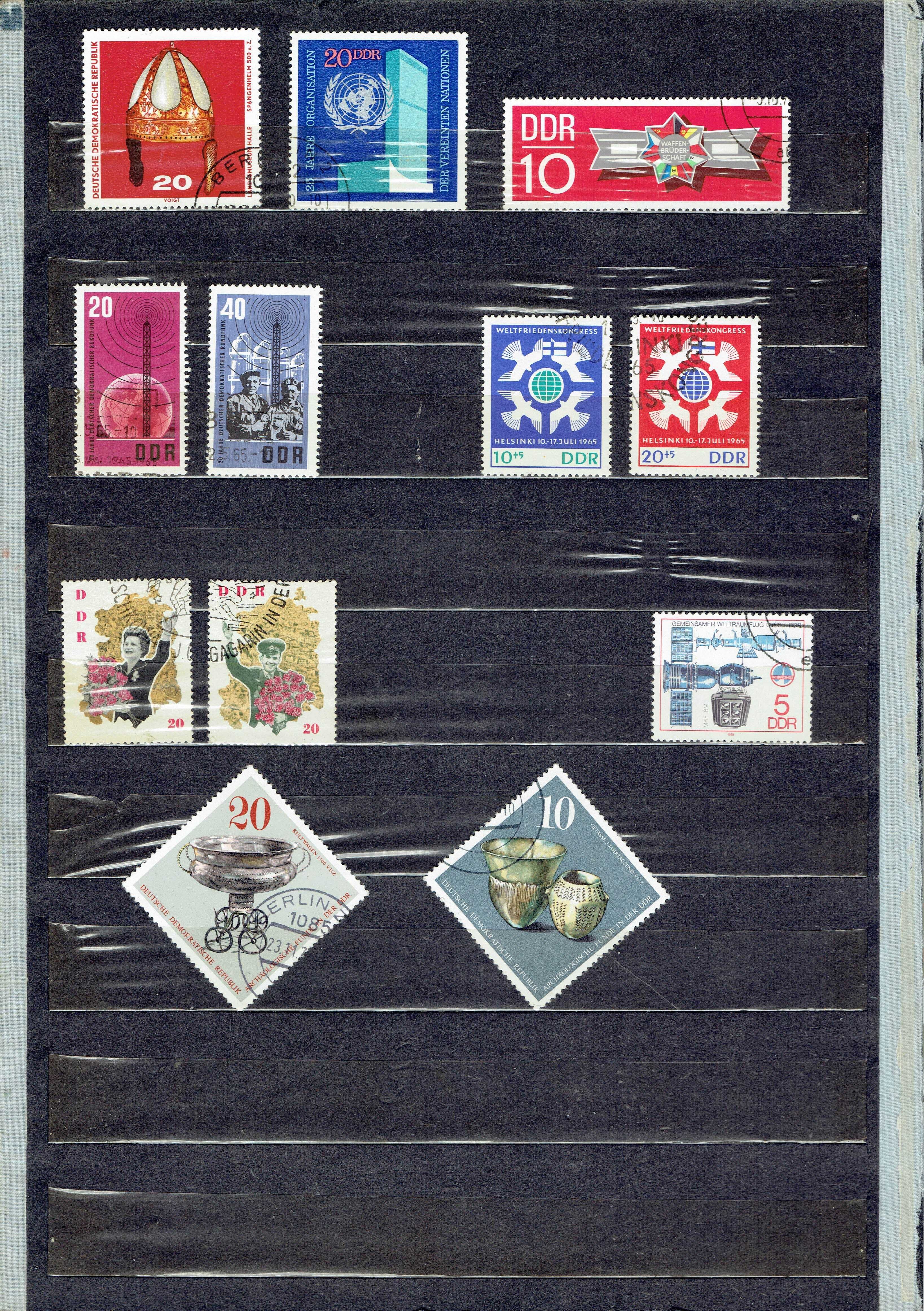 Znaczki pocztowe – DDR - NRD /lata 1963-80/ filatelistyka