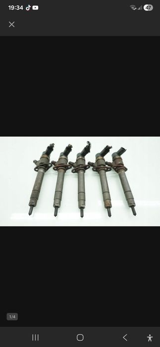 VOLVO XC90 I 2.4 D5 WTRYSKIWACZ wtryski komplet xc60 v70