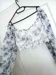 Bluzka gorsetowa crop top L