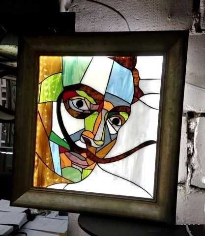 картина дизайнерское Tiffany витраж украшения интерьера art design