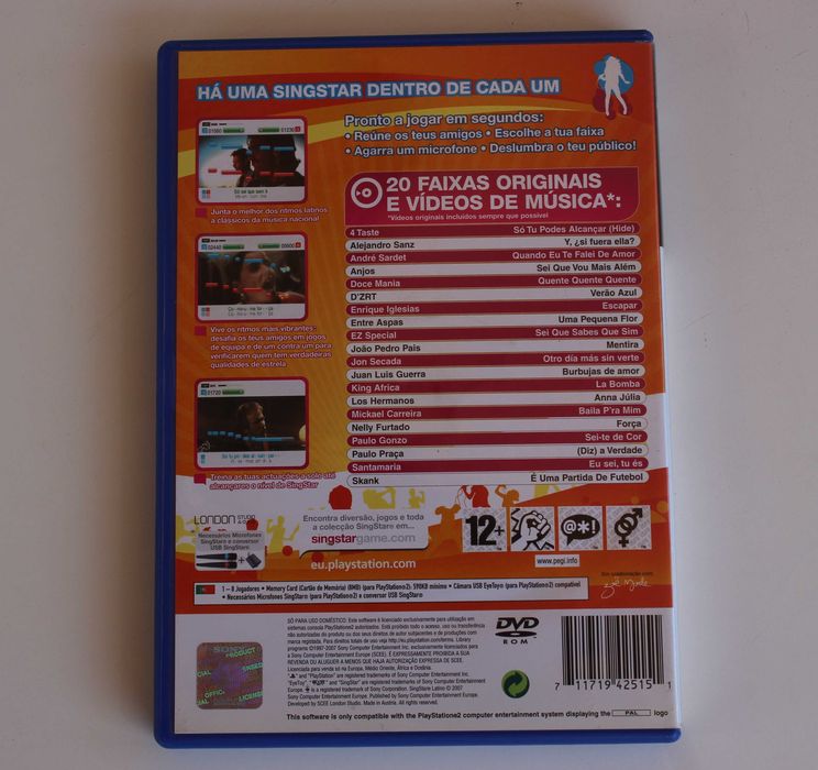 Dois jogos PS2 originais "