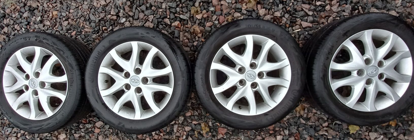 Комплект літніх колес 205/55R16 Hyundai I30/Хюндай