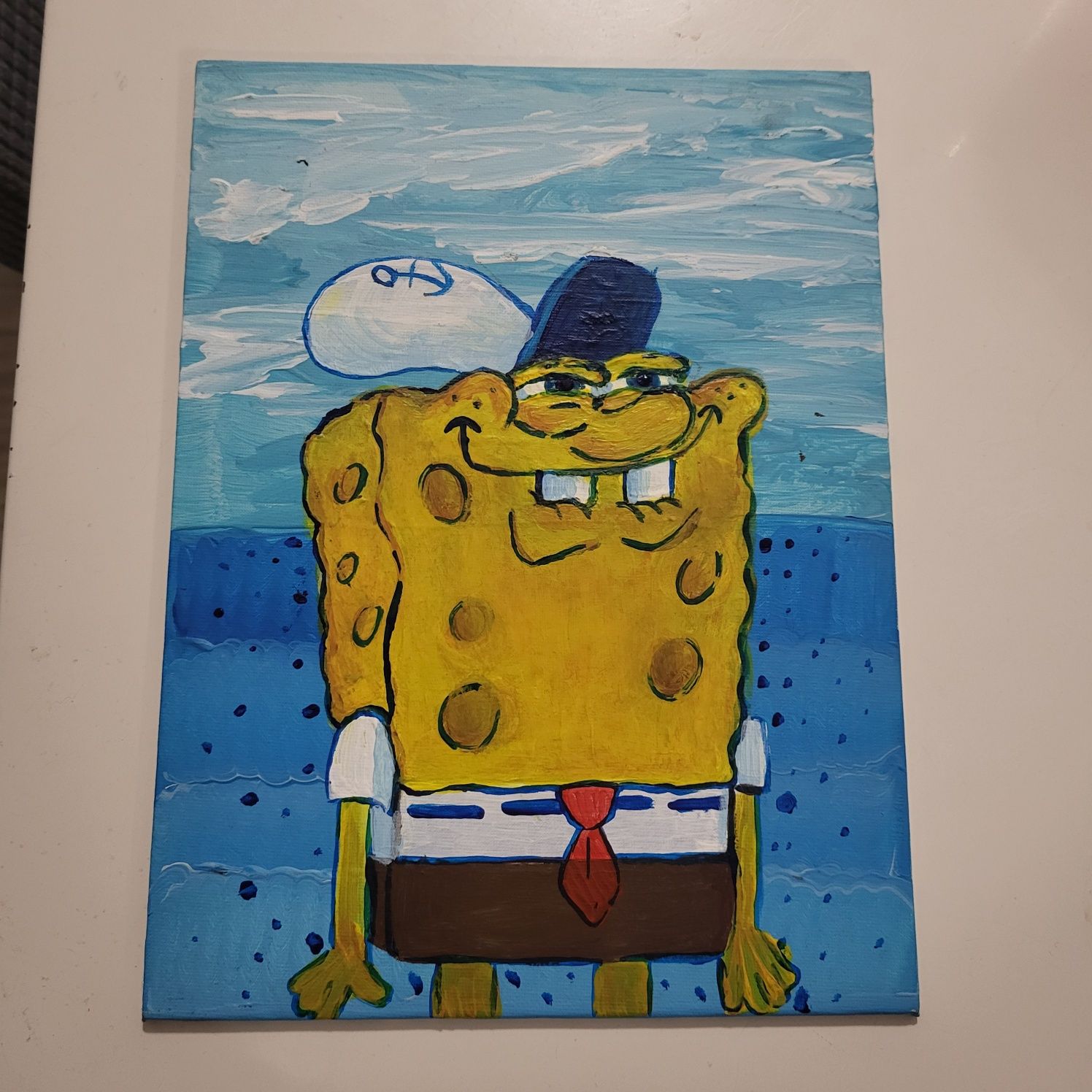 Obraz SpongeBob kanciastoporty