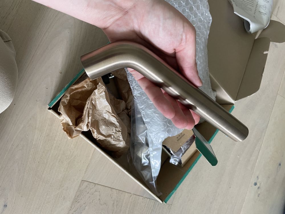 Hansgrohe Tecturis S bateria umywalkowa podtynkowa brąz szczotkowany