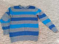 Sweter dla chłopca Cubus 122/128 bdb pasy