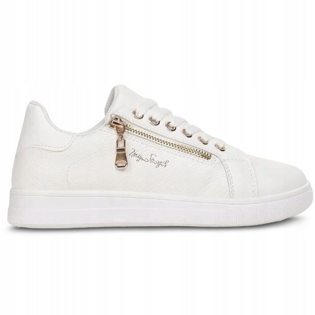 Super sneakersy białe z zamkiem buty adidasy trampki
Rozmiar 36
Wkładk