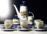 Chińska porcelana Lichte Turyngia serwis herbata kawa komplet