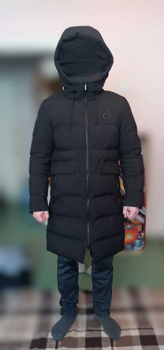 Чоловіча зимова куртка пуховик Calvin Klein