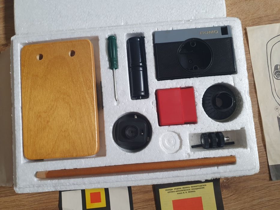 Игрушка СССР Конструктор СССР Фотоконструктор  ЮФК-2 ЛОМО 1980-х.год.Н