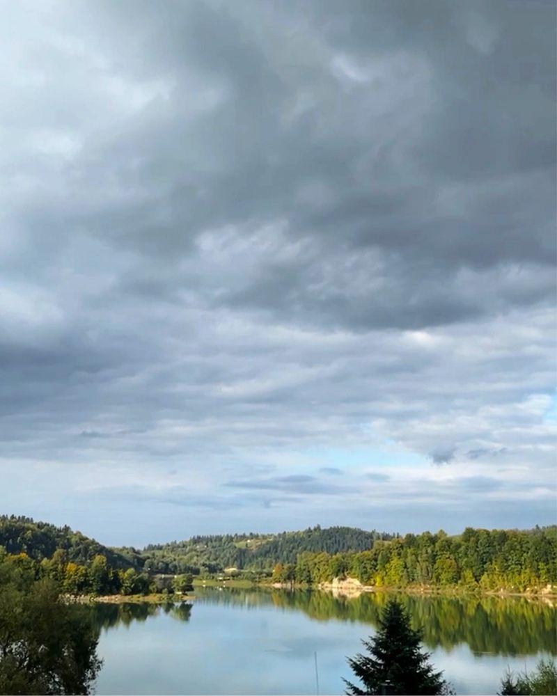 Z widokiem Bieszczady nad Solina prywatna plaża w górach!