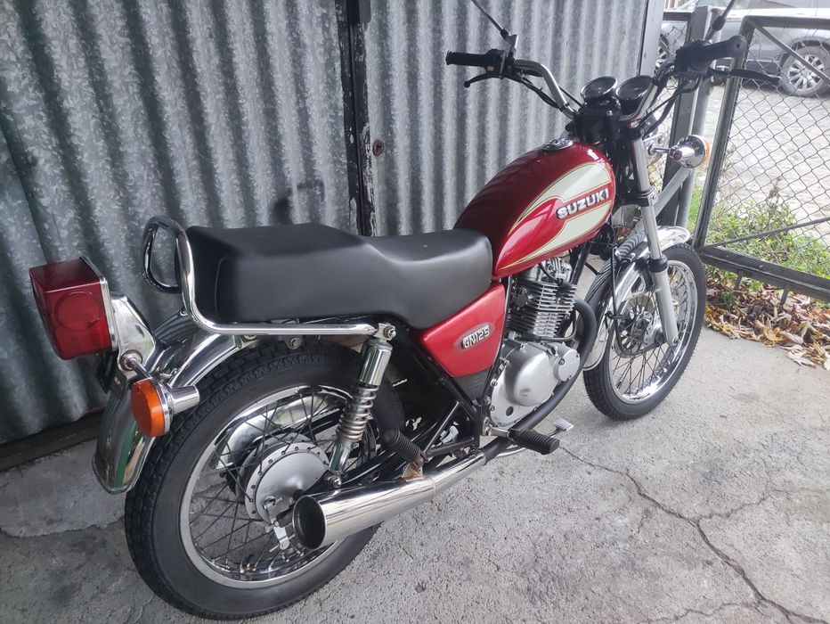 Suzuki GN 125 klasyk kat B po serwisie RATY Transport Gwarancja
