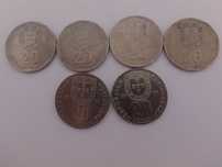 Moedas de 20 escudos e 50 escudos