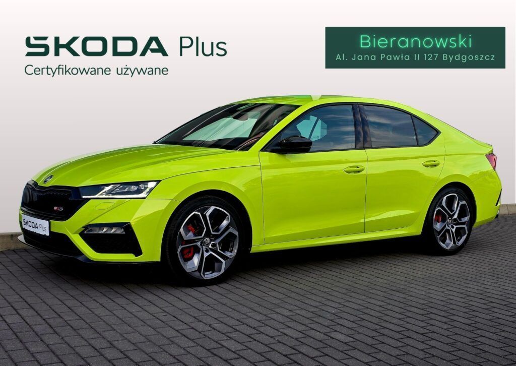 Skoda Octavia sportowe emocje 245KM, bogate wyposażenie, dodatkowe pakiety, FV23%