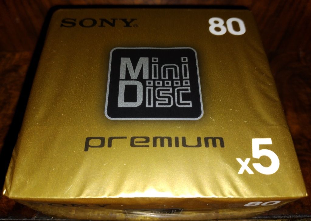 Мини Диск/Мini Disc (NEW!) =SONY MD Premium 80 min= (5шт)