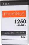 Bateria BL-5CT 1250 mAh Li-Ion Maxximus do NOKIA 5220 / 6303  / C5