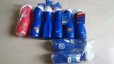 Bidon FC Barcelona slim BO 4fanatic oraz (Chelsea FC,Liverpool F.C.)
