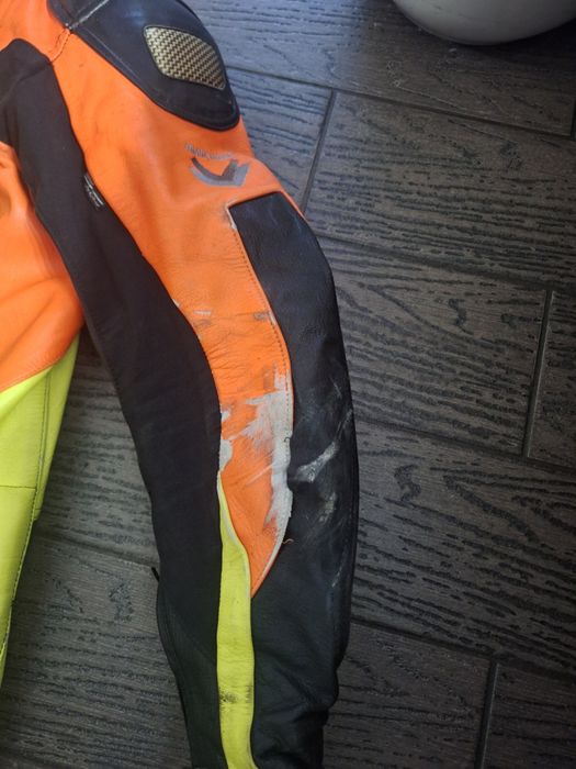 Kombinezon motocyklowy z butami
