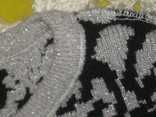Вінтажний свитер женский с люрексом.SOKY SOKA (tu)