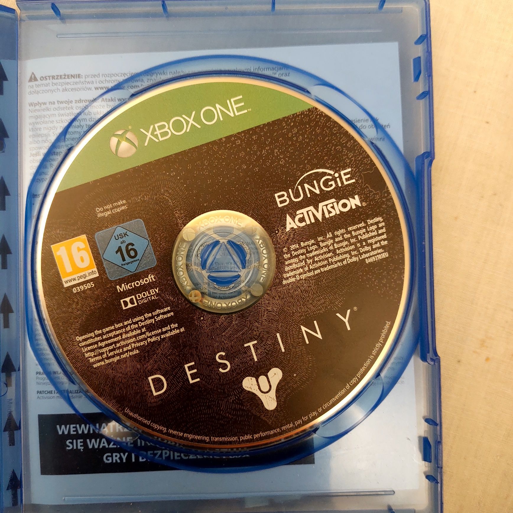 Gra Destiny xbox one