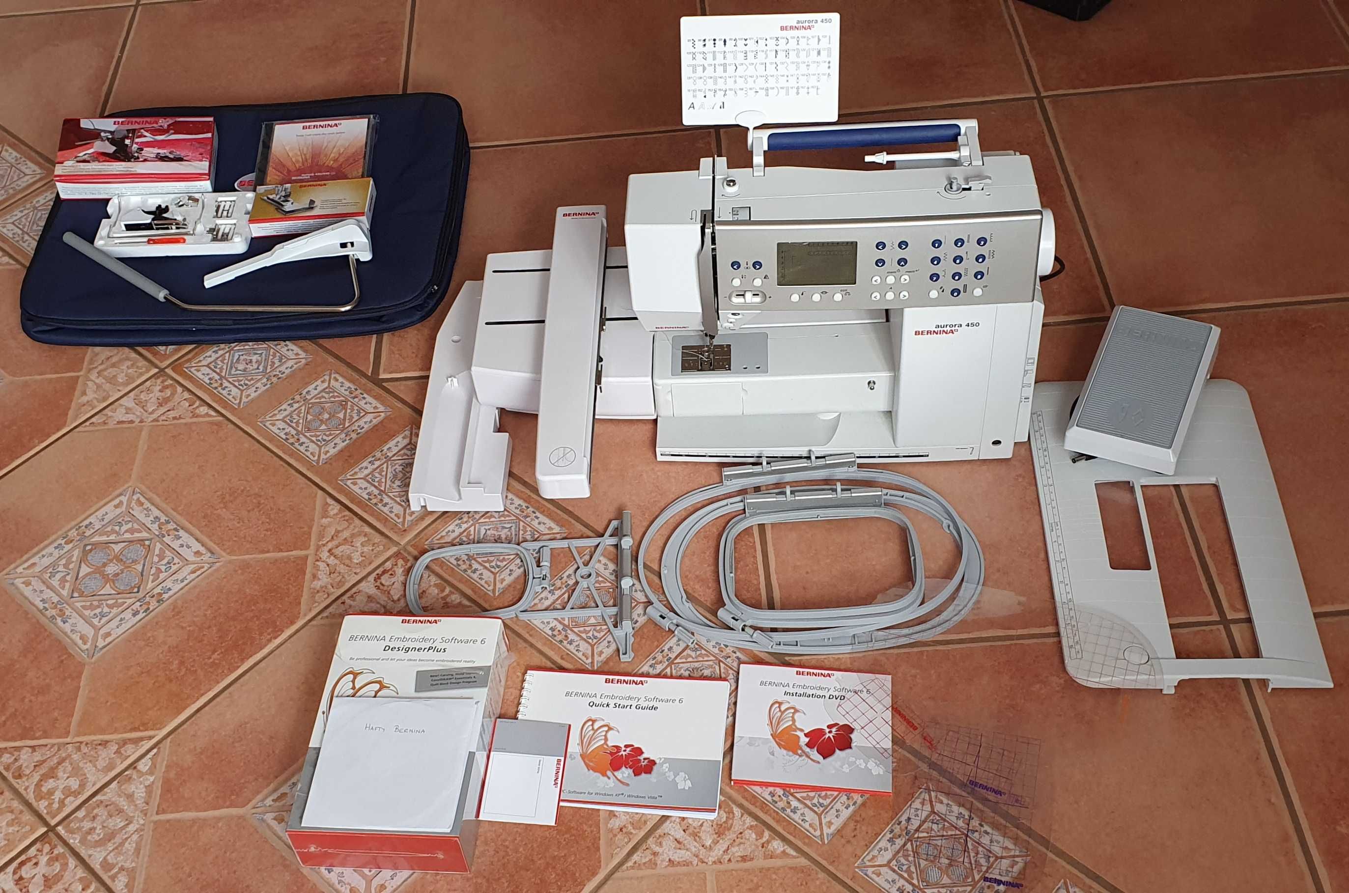 Hafciarka Bernina aurora 450