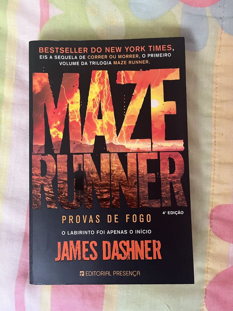 Maze Runner Provas de Fogo de James Dashner