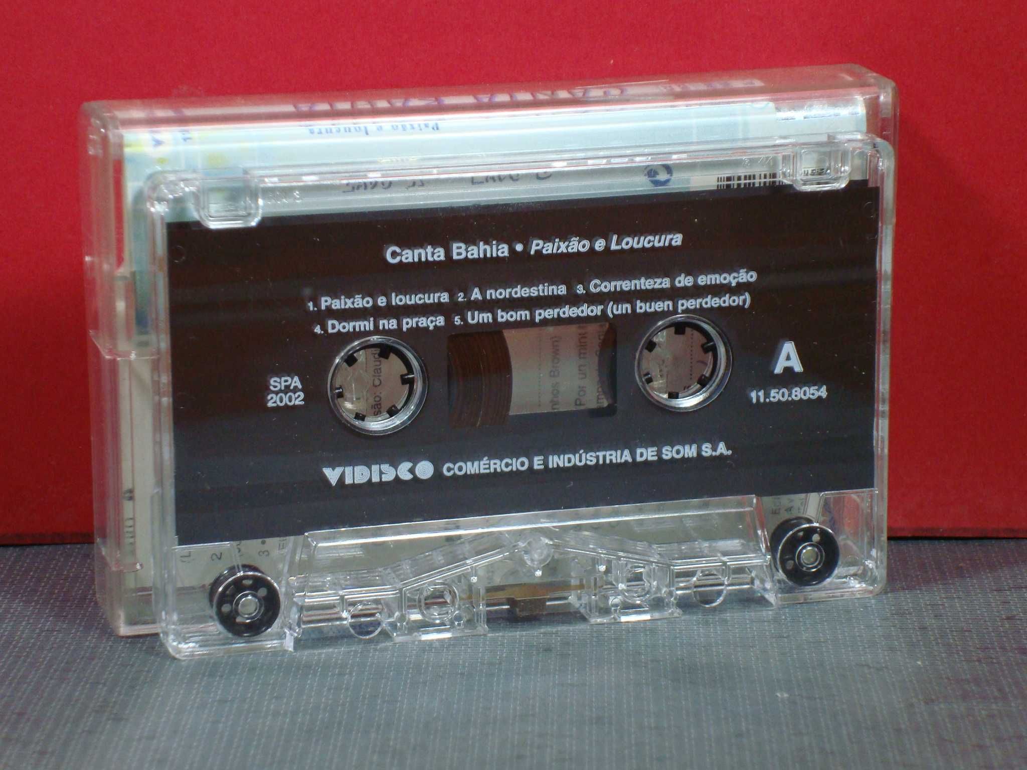 Canta Bahia ‎- Paixão E Loucura / Cassete / Near Mint