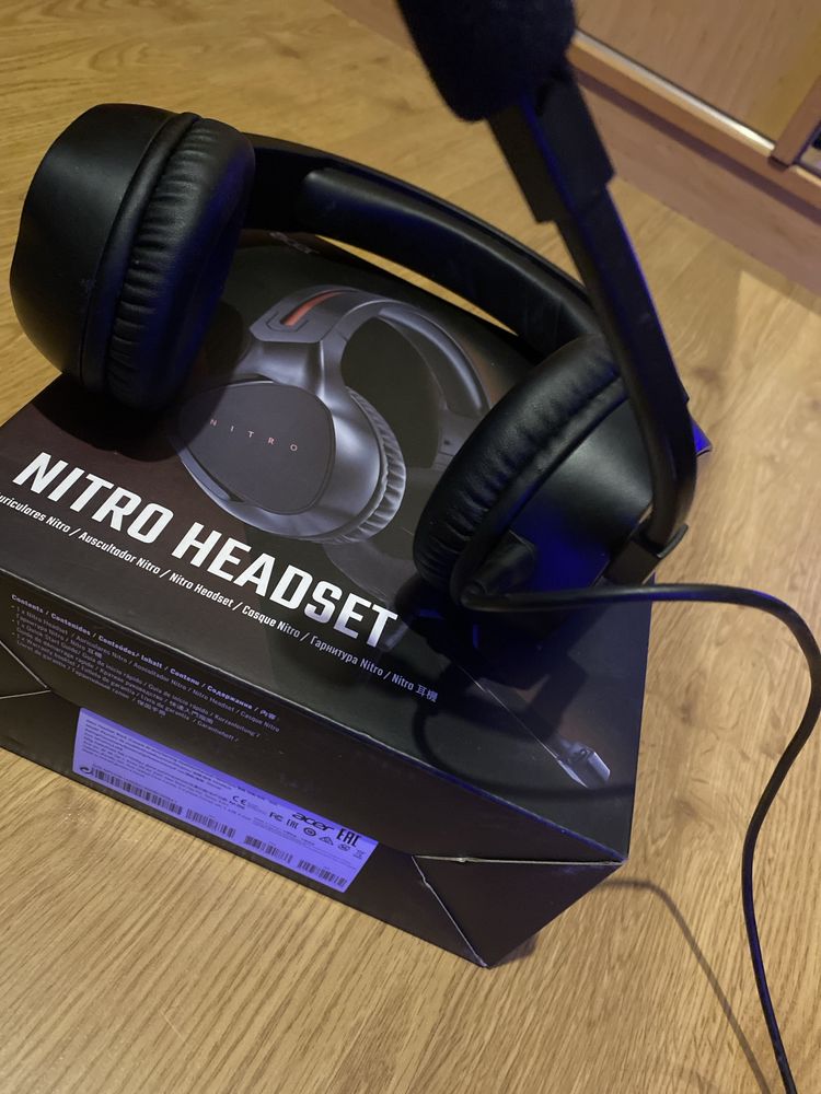 Sluchawki acer nitro headset