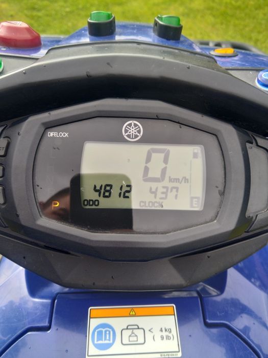 Yamaha Grizzly 700 EPS Homologacja zarejestrowany PL