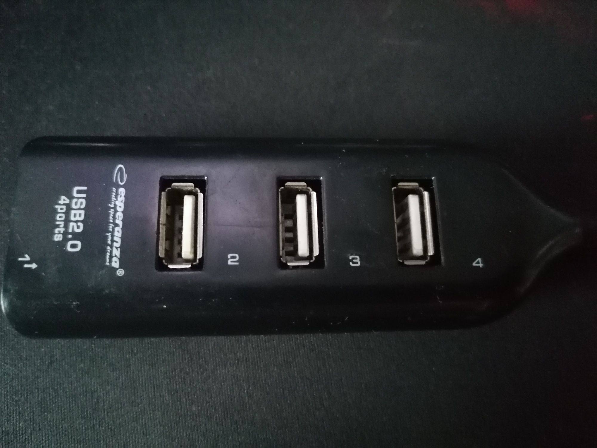 Hub 3xUSB  2.0  uszkodzony