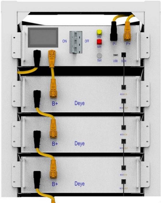 BMS pentru stocarea energiei BOS-G DEYE cu nume model: HVB750V/100A-EU