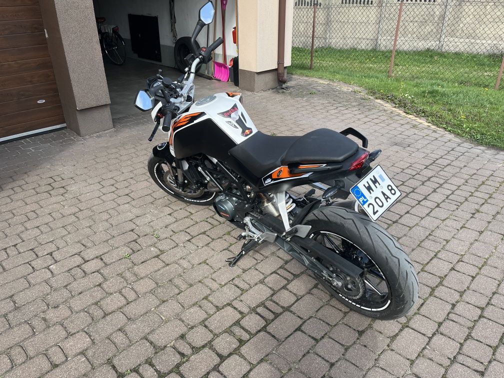 KTM DUKE 125 na kat.B i A1