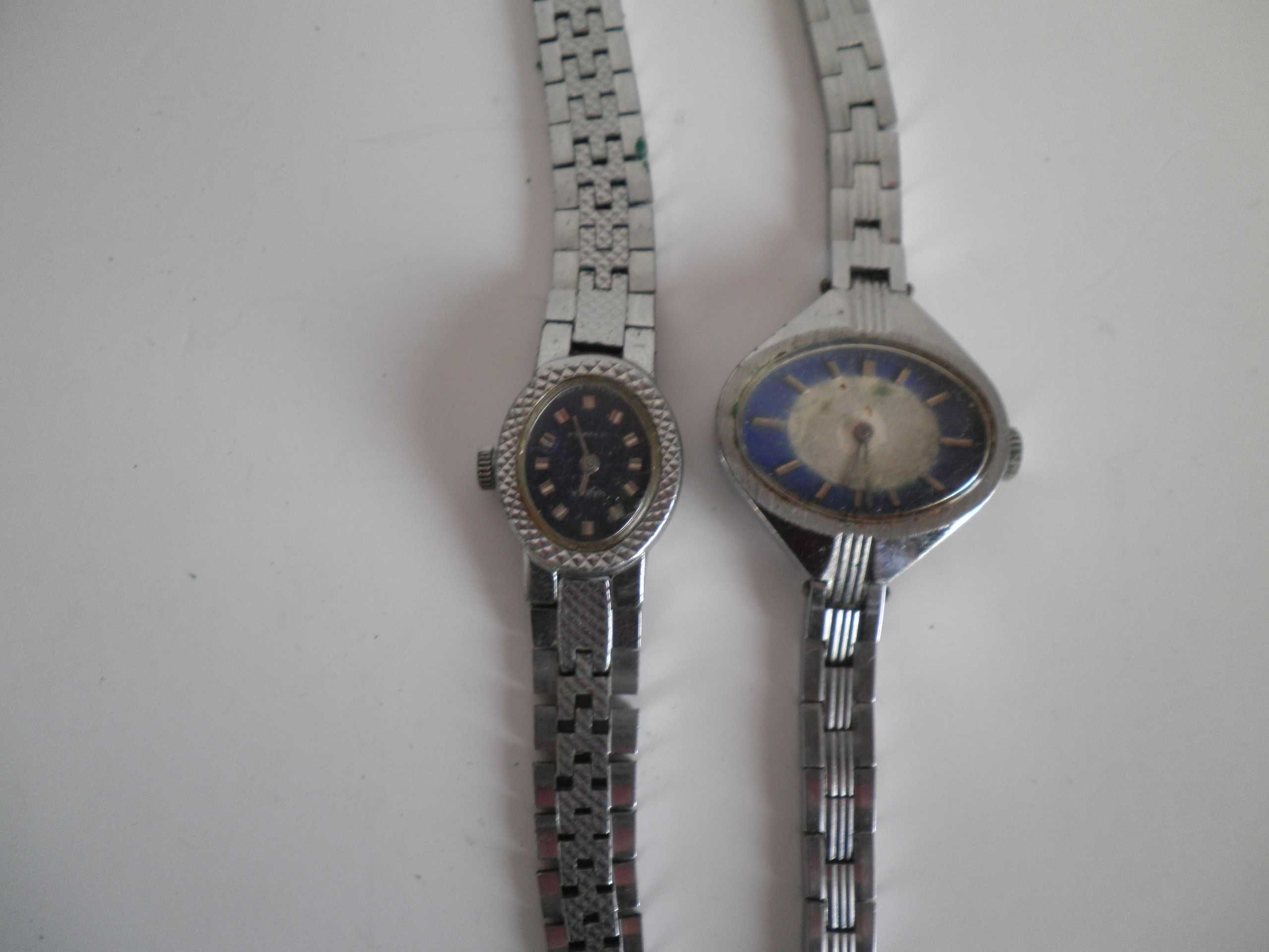 Часы женские 2 шт на детали Чайка с металлическими браслетами