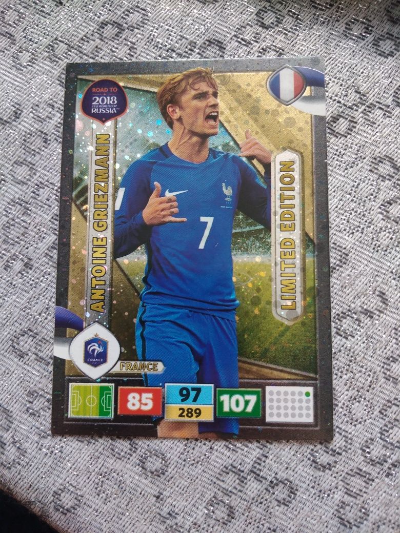 Karta limited edition road to russia 2018 Panini Griezmann