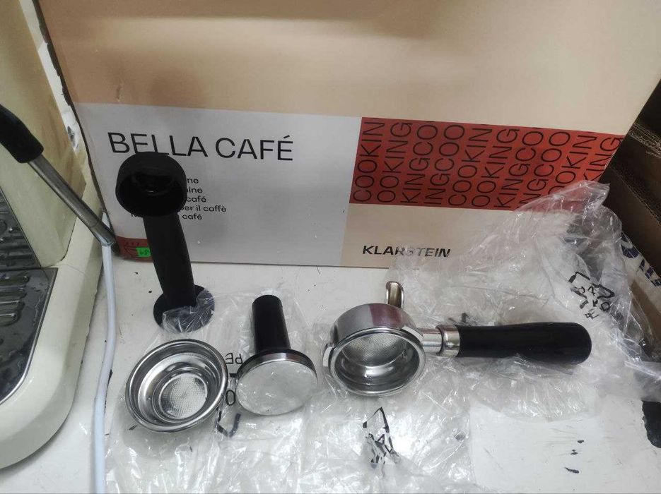 Кофеварка кофемашина кавоварка с кофемолкой Klarstein Bella Café