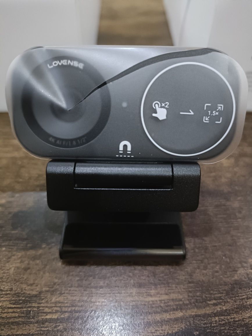 Webcam 4K com IA
