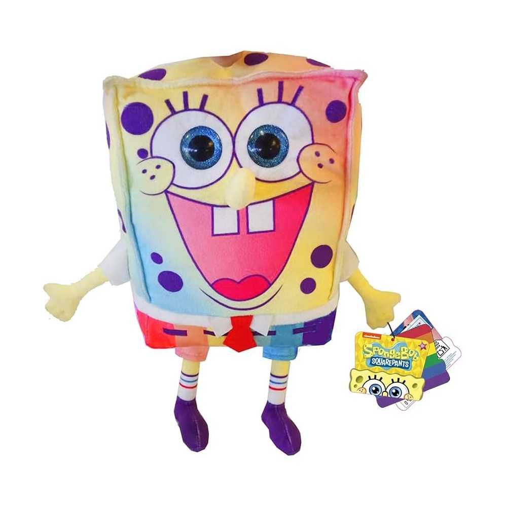 Peluche Bob Esponja Rainbow 30cm