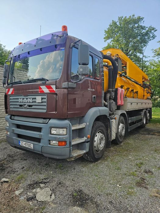 MAN TGA 35.390  MAN TGA 35.390 samochód specjalny  wuko