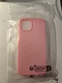Case etui różowe iphone 13
