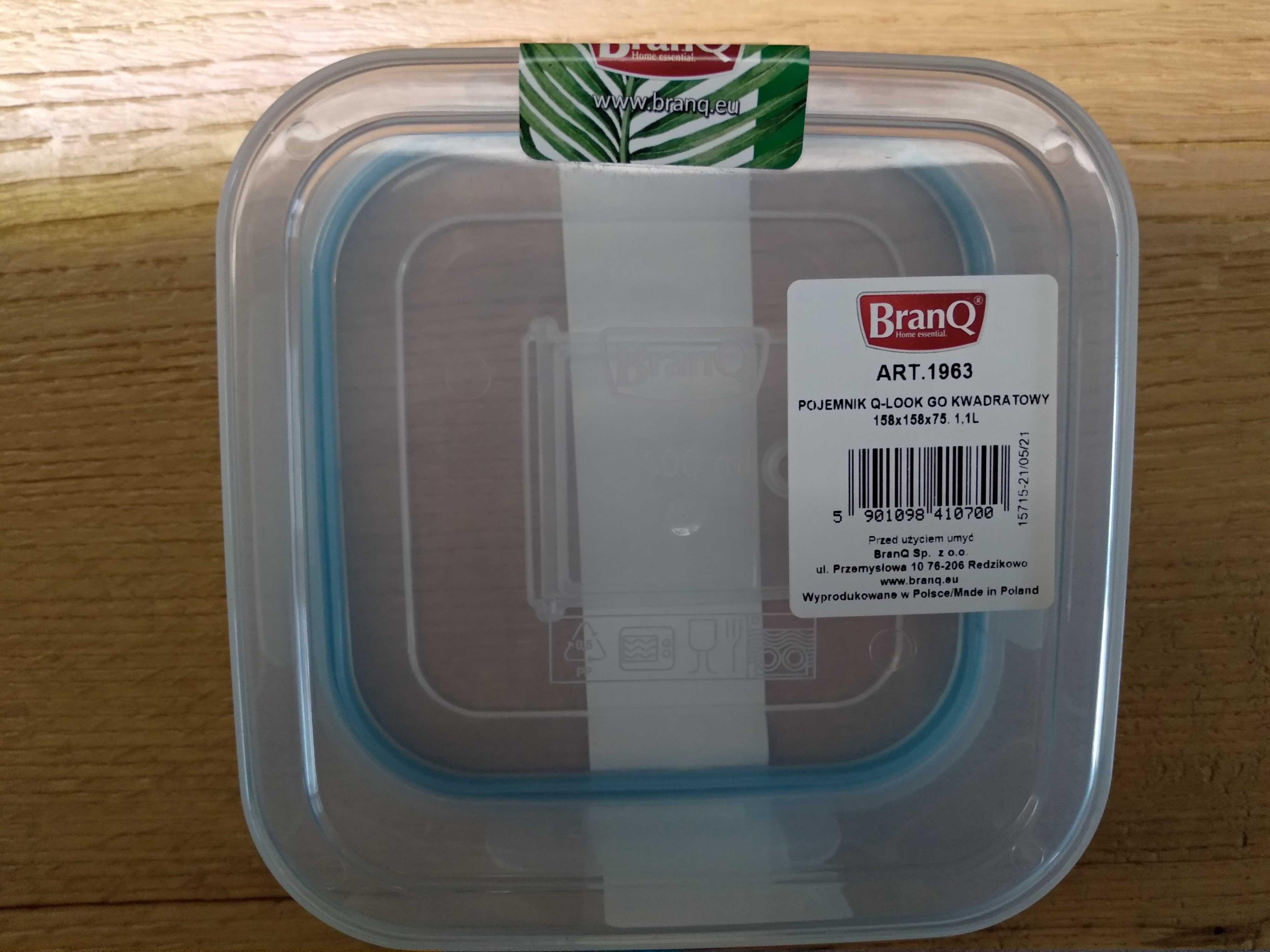 Pojemnik na żywność Q-lock 1,1 L BRANQ