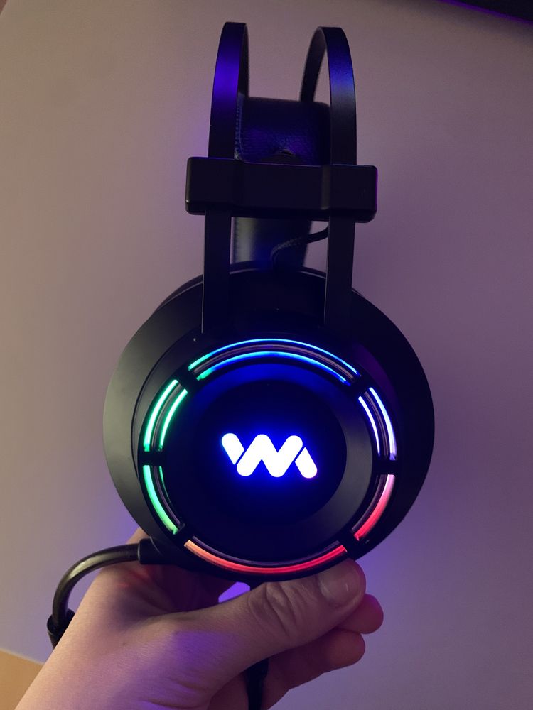 Headsets RGB com Microfone