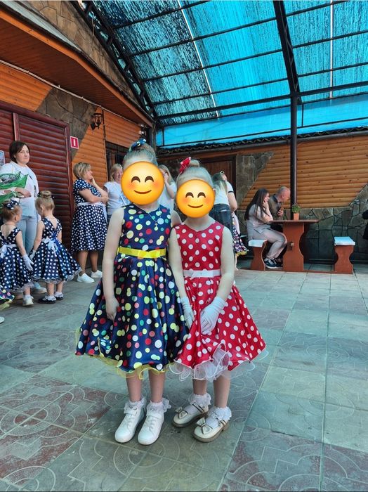 Сукня ретро на дівчинку 5 років 110 116