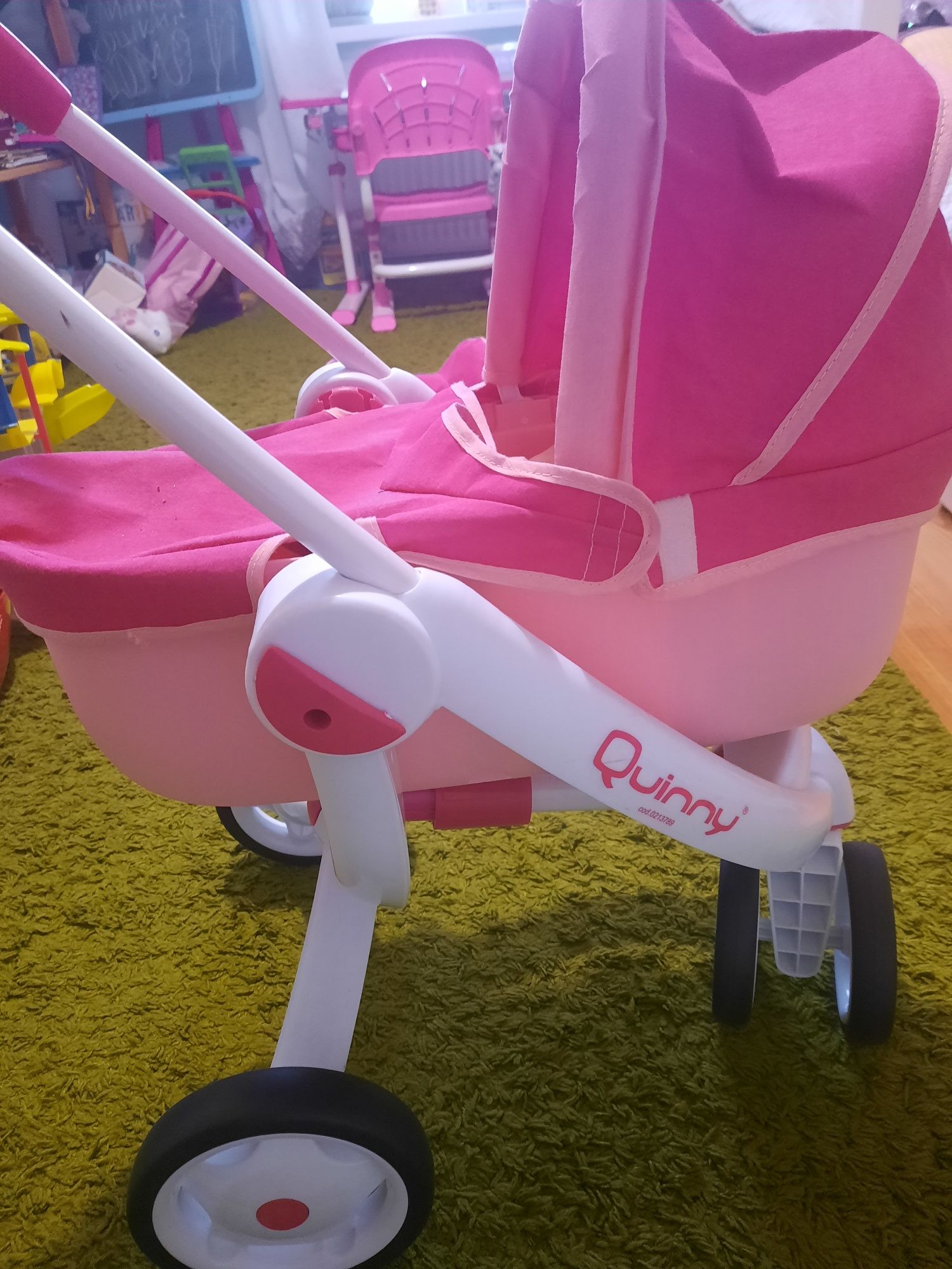 Дитяча коляска Smoby Maxi Cosi & Quinny 3 в 1 , автокрісло, люлька