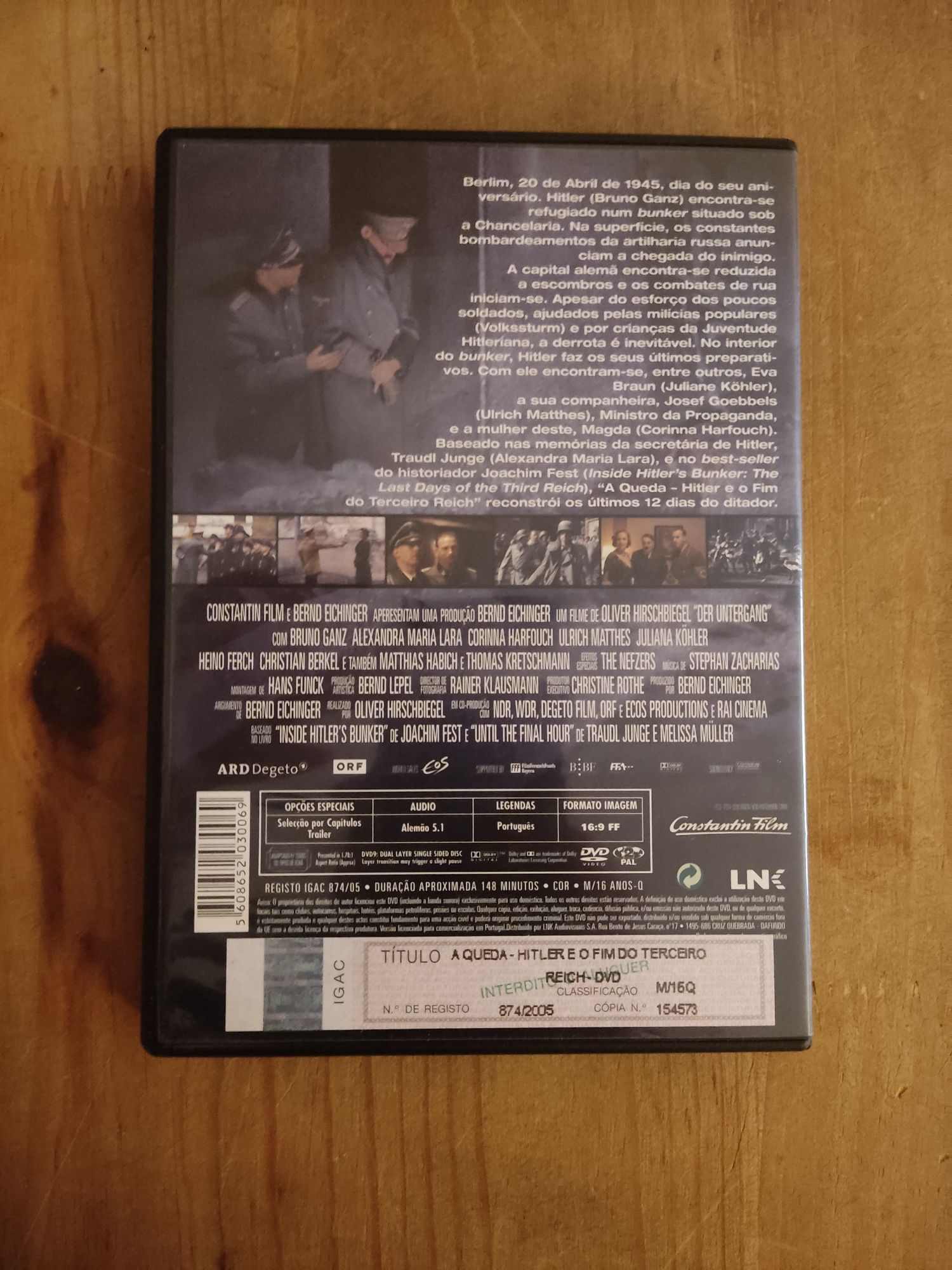 Hitler a queda dvd