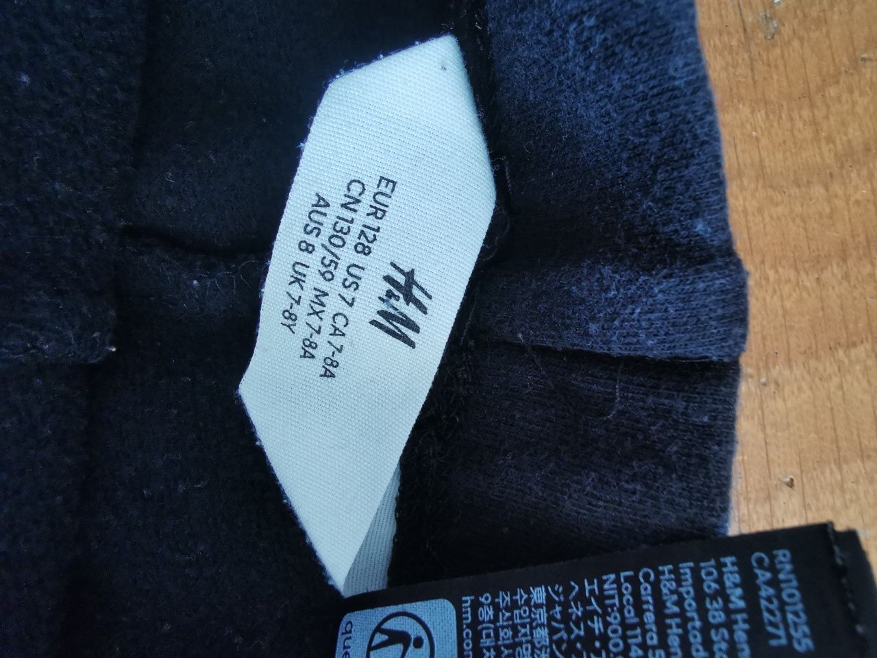 Komplet hm rozmiar 122/128 jednorożec cekiny bluzka legginsy