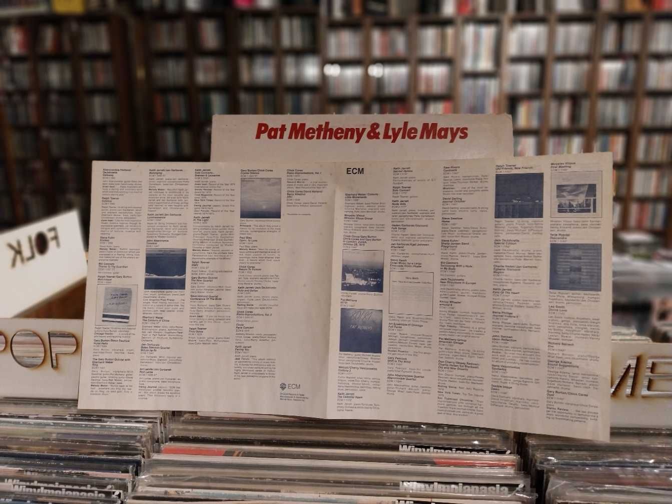 Pat Metheny & Lyle Mays – As Falls Wichita, So Falls Wichita Falls, LP