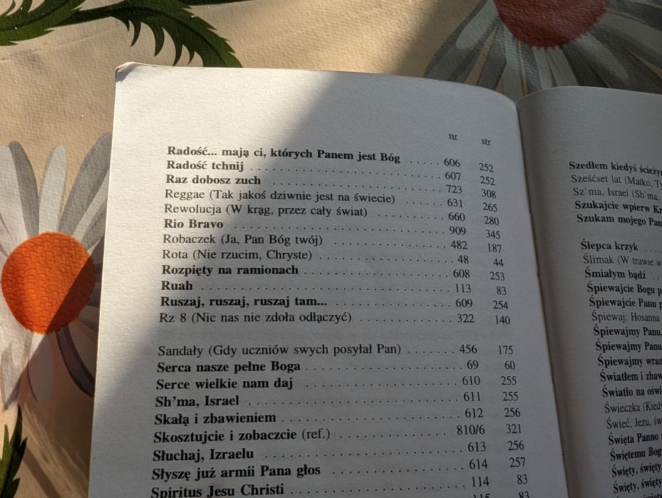 Spiewnik koscielny, religijny, mlodziezowy, Matce sluchajacej