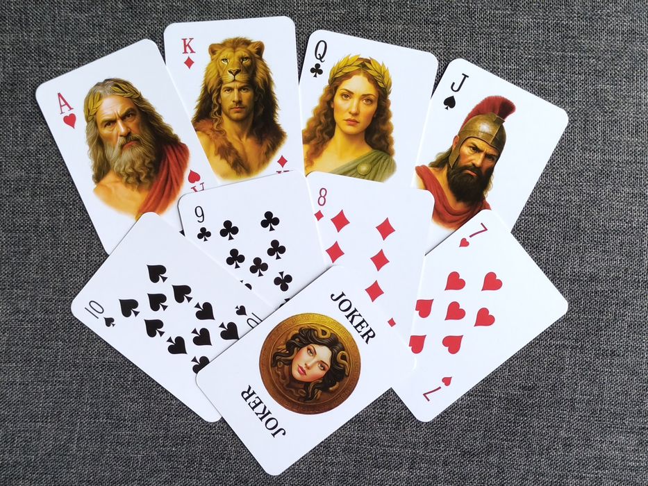 Карти гральні авторські "Легенди Олімпу"