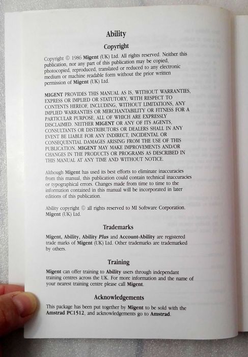 Livro Ability – The Integrated PC Power Tool